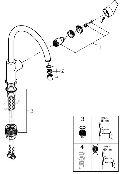 Grohe Start Edge 30529001