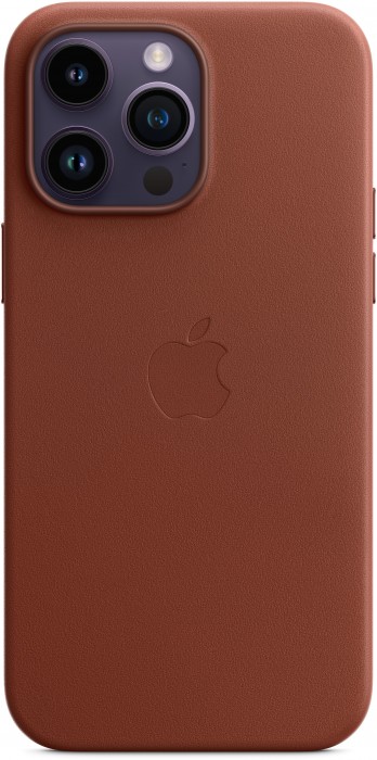 Apple Leather Case with MagSafe for iPhone 14 Pro Max