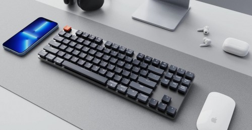 Keychron K1 SE White Backlit Gateron Blue Switch