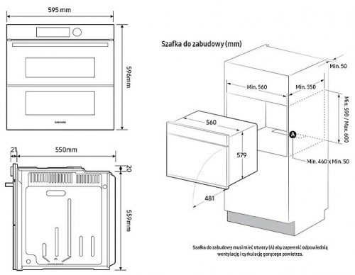 Samsung Dual Cook NV7B4425ZAK