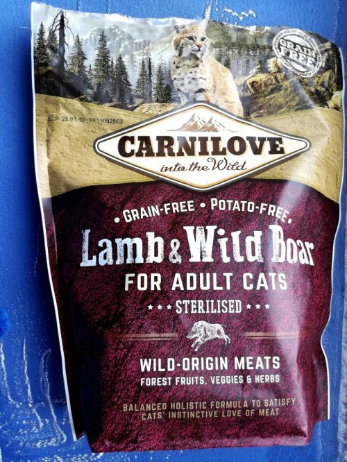 Carnilove Adult Sterilised with Lamb/Wild Boar 0.4 kg