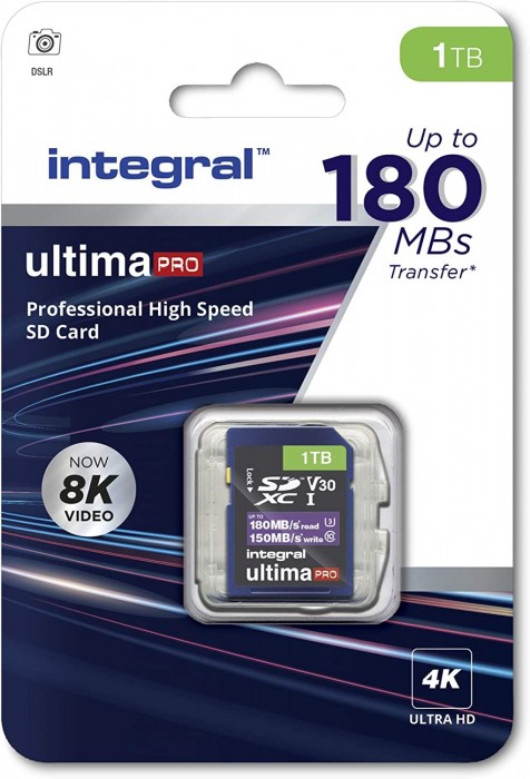 Integral Professional High Speed SDXC V30 UHS-I U3 1Tb