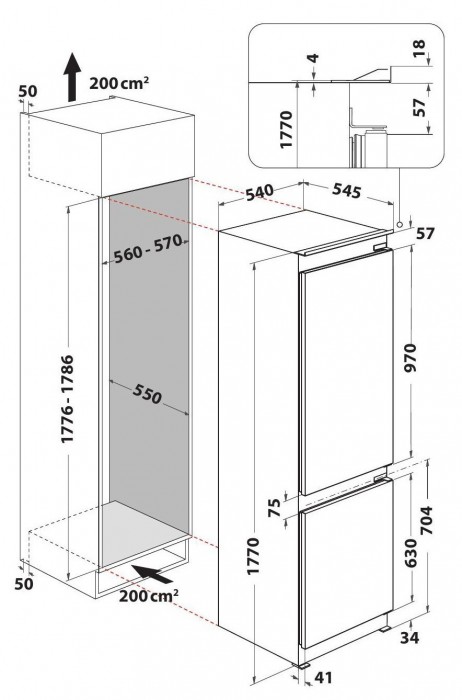 Whirlpool WHC 18T574P