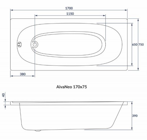 Volle Aiva Neo 170x75 1229.001775