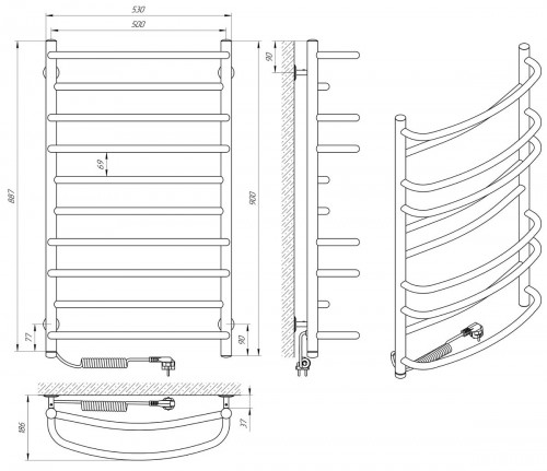 LARIS Euromix S3 E L 500x900 73207684