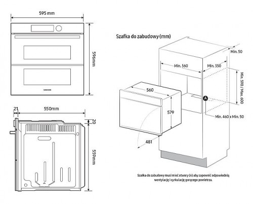 Samsung Dual Cook Flex NV7B45251AK