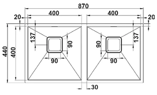 Fabiano Quadro 87x2 R10 Double 8217.401.0683