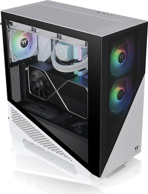 Thermaltake Divider 370 TG Snow ARGB
