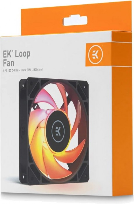 EKWB EK-Loop Fan FPT 120 D-RGB - Black (550-2300rpm)