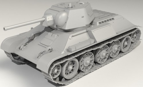 ICM Pz.Kpfw. T-34-747(r) (1:35)