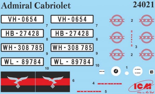 ICM Admiral Cabriolet (1:24)