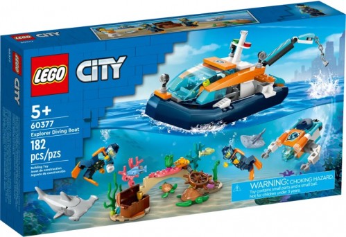 Lego Explorer Diving Boat 60377