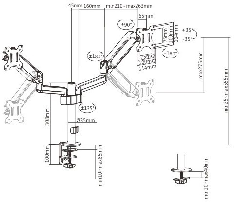 Gembird MA-DA2P-01