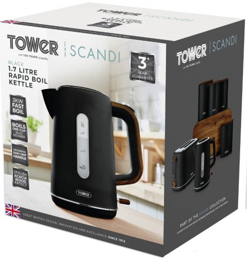 Tower Scandi T10037BLK