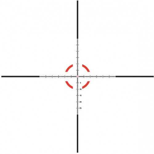 Trijicon VCOG 1-8x28 Red MRAD Crosshair