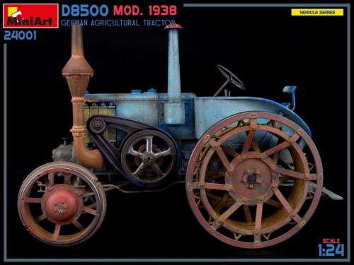 MiniArt German Agricultural Tractor D8500 Mod. 1938 (1:24)