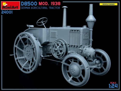 MiniArt German Agricultural Tractor D8500 Mod. 1938 (1:24)