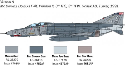 ITALERI F-4E/F Phantom II (1:72)