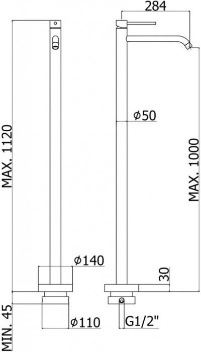 Paffoni Light LIG031CR