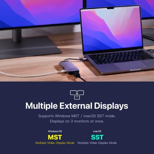 ADAM Elements CASA HUB X DP USB-C 8K 10-in-1 Hub