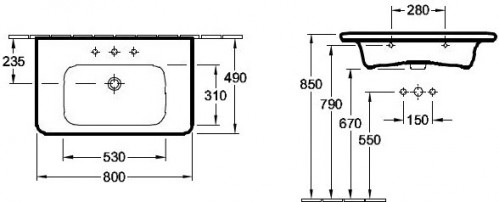 Villeroy & Boch Vivia 414280R1