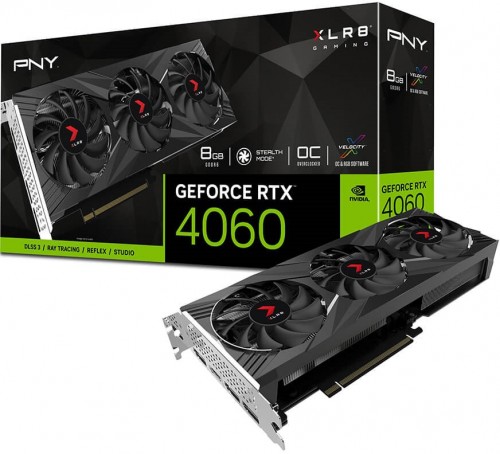 PNY GeForce RTX 4060 8GB OC XLR8 Gaming VERTO EPIC-X