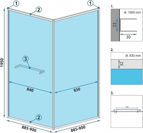 REA Space In 90x90 REA-K8881