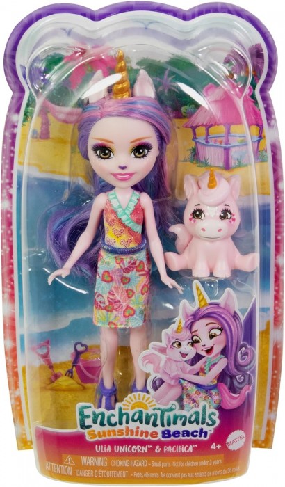 Mattel Ulia Unicorn & Pacifica HRX84