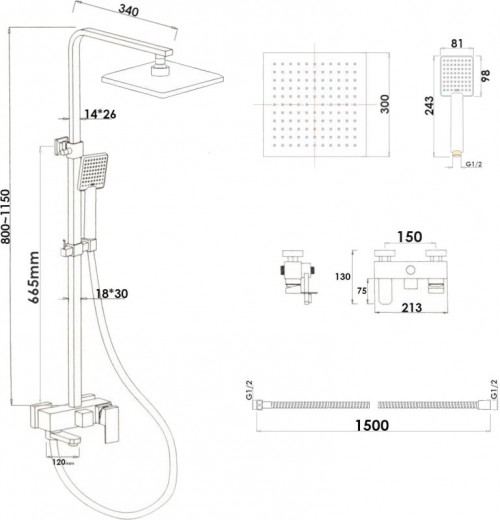 Yoka BP.CUBE-30-CHR