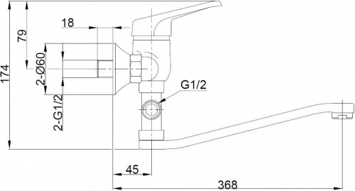 Kuchinox Grace BKY 01FD