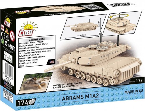 COBI Abrams M1A2 3106