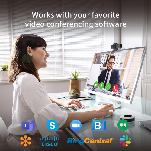 j5create USB 4K ULTRA HD Webcam