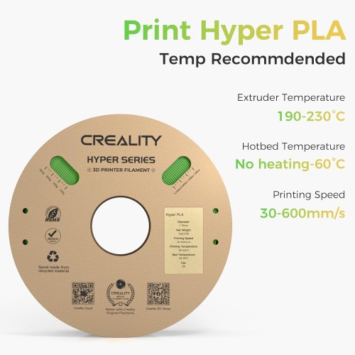 Creality Hyper PLA Green 1kg