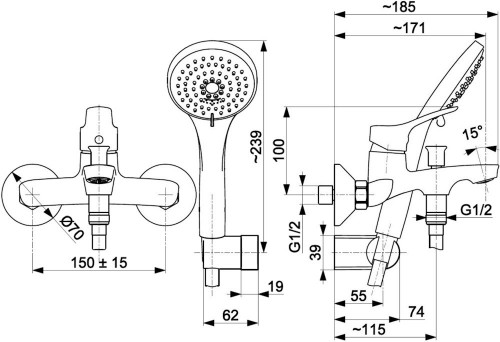 Armatura Morris 5244-510-00