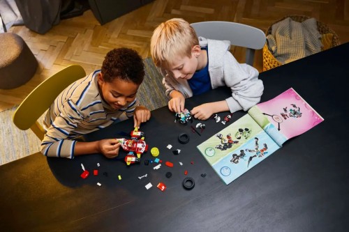 Lego Coopers Tiger Mech and Zeros Hot Rod Car 71497