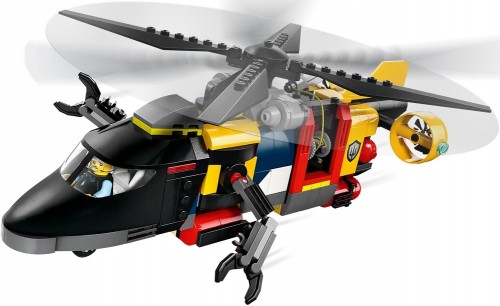 Lego Helicopter Fire Truck and Submarine Remix 60462