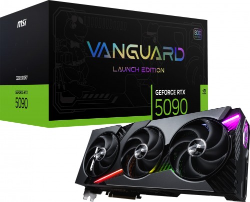 MSI GeForce RTX 5090 32G VANGUARD SOC LAUNCH