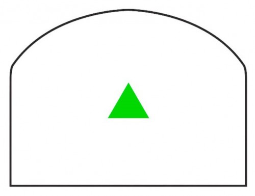 Trijicon RMR Type 2 12.9 MOA Green Triangle