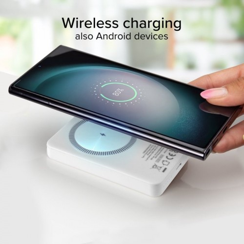 SBS Wireless Magnetic Power Bank 5000