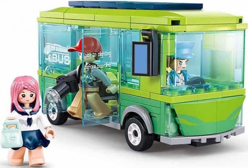 Sluban New Electric Bus M38-B1261