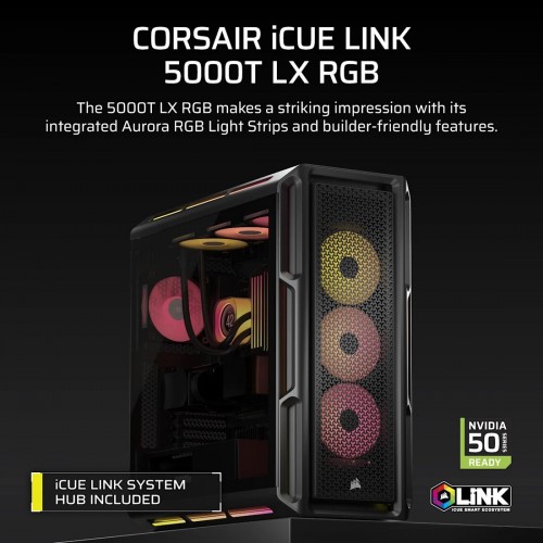 Corsair iCUE 5000T LX RGB Black