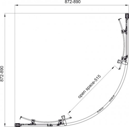 Koller Pool Line Arc LNARCR90C