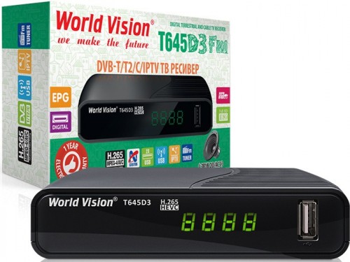 World Vision T645D3 FM