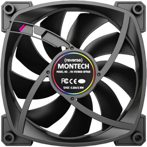Montech RX120 PWM 3 in 1 Black