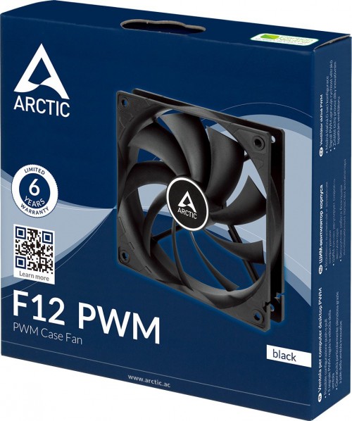 ARCTIC F12 PWM Black 5pcs.