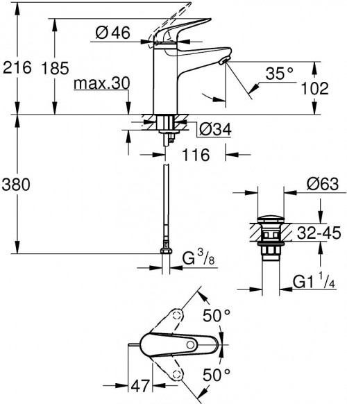 Grohe Swift M 24327001