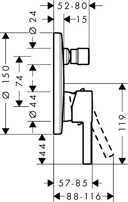 Hansgrohe Zesis S 74415000