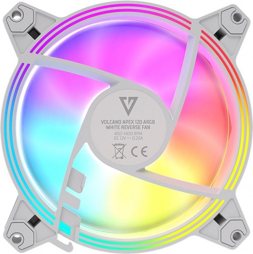MODECOM Volcano Apex 120 ARGB Reverse White