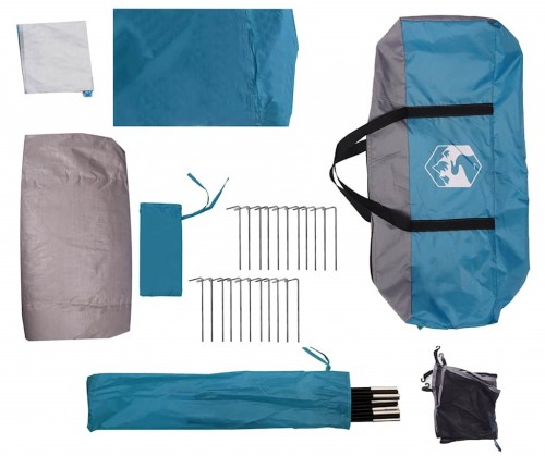 VidaXL Tunnel 5-Person Waterproof