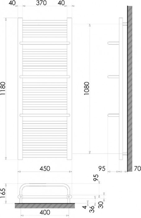 Polywarm Berlin 450x1180 WD26/45
